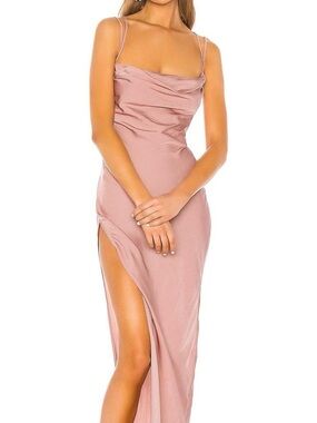 Michael Costello maxi dress in Rose